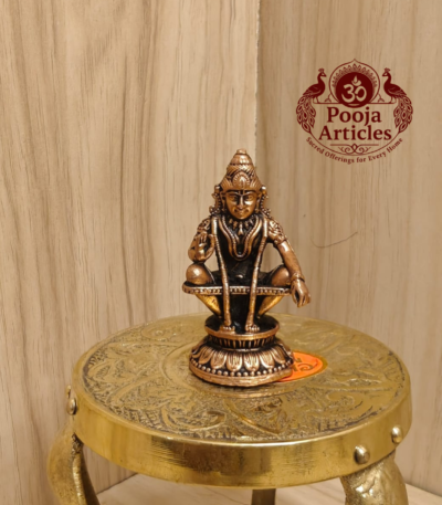 Copper Ayyappan Statue 70g