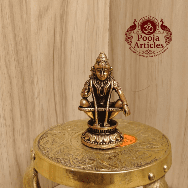 Copper Ayyappan Statue 70g
