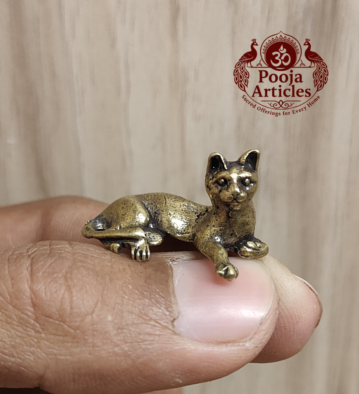 Buy Elegant Miniature Brass Cat Figurine 10 g, 0.5" for Home Decor, Positivity and Gifting Buy Elegant Miniature Brass Cat Figurine 10 g, 0.5" for Home Decor, Positivity and Gifting