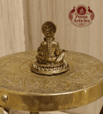 Buy Brass Annapurna Devi Idol 15 g, 1.2" for Home Pooja, Prosperity & Spiritual Blessings