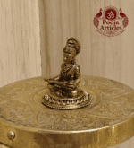 Buy Brass Annapurna Devi Idol 15 g, 1.2" for Home Pooja, Prosperity & Spiritual Blessings