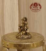 Buy Brass Hanuman Idol 30 g, 1.5" for Home Pooja, Protection and Spiritual Strength