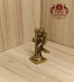 Buy Brass Lord Murugan Idol 90 g, 2.5" for Home Pooja, Courage and Spiritual Blessings