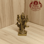 Buy Brass Lord Murugan Idol 90 g, 2.5" for Home Pooja, Courage and Spiritual Blessings