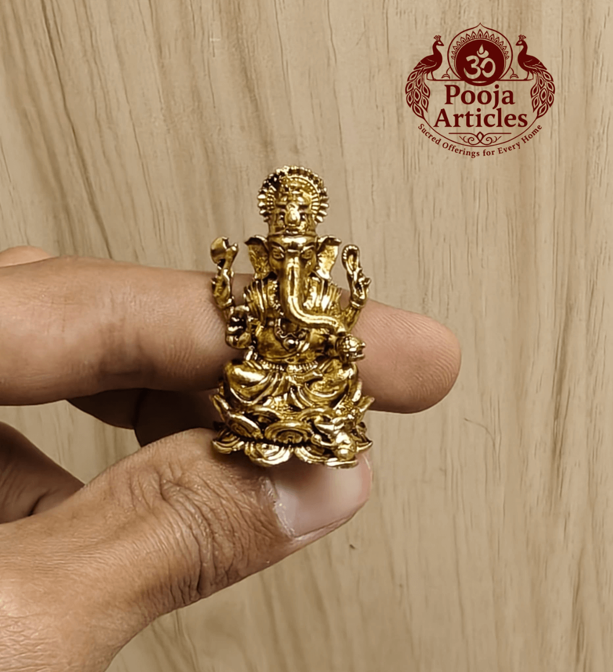 Buy Brass Lord Vinayagar Statue 25 g, 1.5" for Home Pooja, Success and Spiritual Blessings Buy Brass Lord Vinayagar Statue 25 g, 1.5" for Home Pooja, Success and Spiritual Blessings