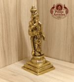 Buy Brass Meenakshi Amman Statue 420 g, 5" – Premium Brass Meenakshi Amman Idol for Home Pooja & Vastu