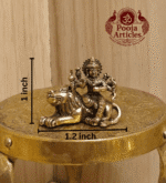 Buy Brass Miniature Durga Devi Statue 30 g, 1" for Protection, Strength and Divine Energy