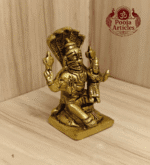 Buy Brass Narsimha Lakshmi Statue 300 g, 3" – Premium Handcrafted Narsimha Lakshmi Brass Idol for Protection, Prosperity & Vastu