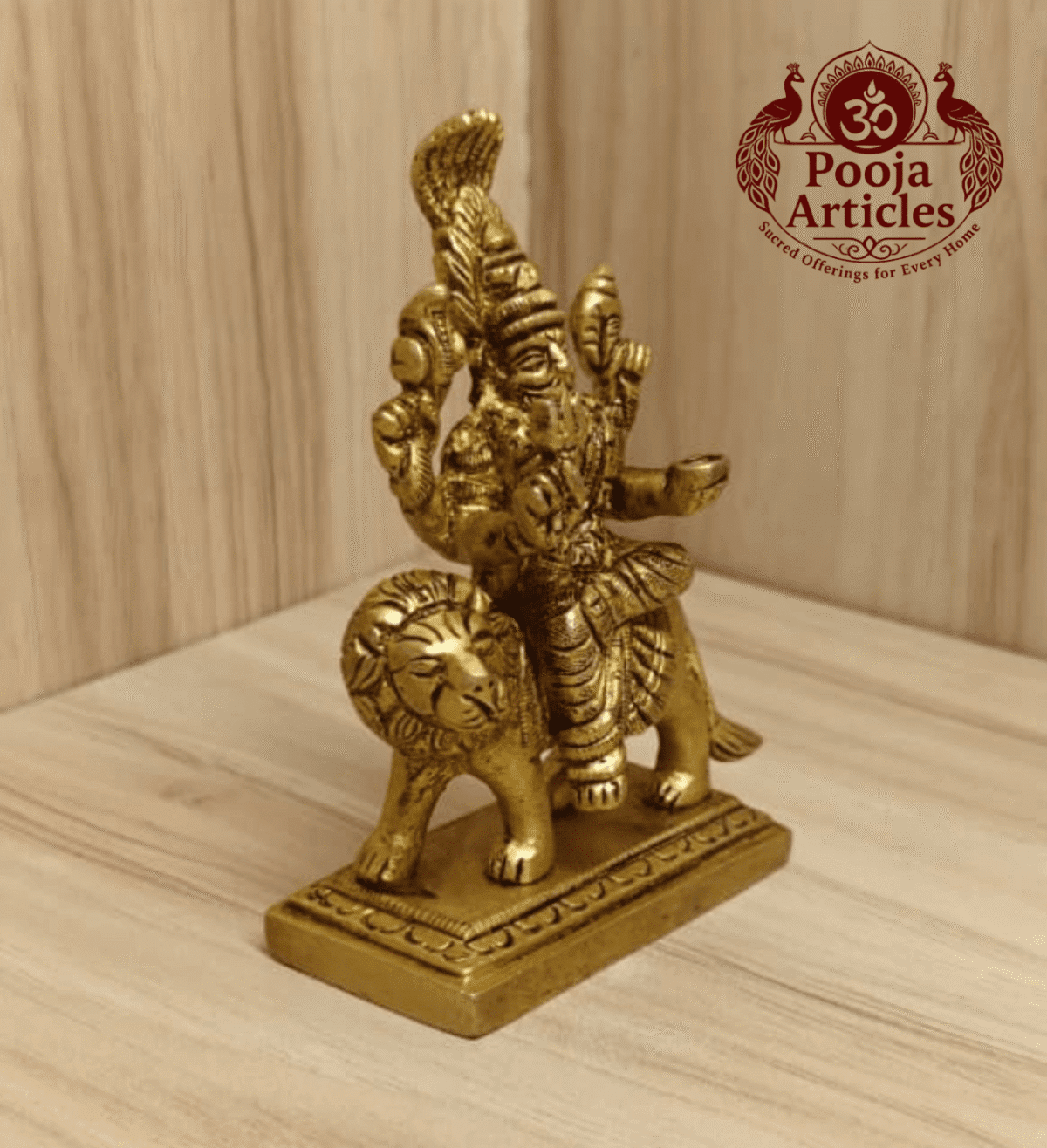 Buy Brass Pratyangira Devi Statue 330 g, 4.0" – Premium Brass Pratyangira Devi Idol for Protection, Vastu & Divine Energy