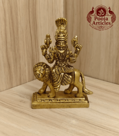 Buy Brass Pratyangira Devi Statue 330 g, 4.0" – Premium Brass Pratyangira Devi Idol for Protection, Vastu & Divine Energy