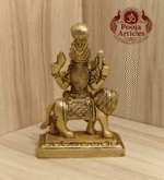 Buy Brass Pratyangira Devi Statue 560 g, 5" – Premium Brass Pratyangira Devi Idol for Protection & Powerful Spiritual Energy