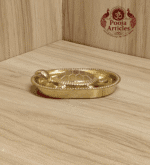 Buy Brass Vastu Tortoise with Plate 110 g, 3" for Wealth, Stability and Positive Energy