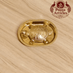 Buy Brass Vastu Tortoise with Plate 80 g, 2.7" for Wealth, Stability and Positive Energy