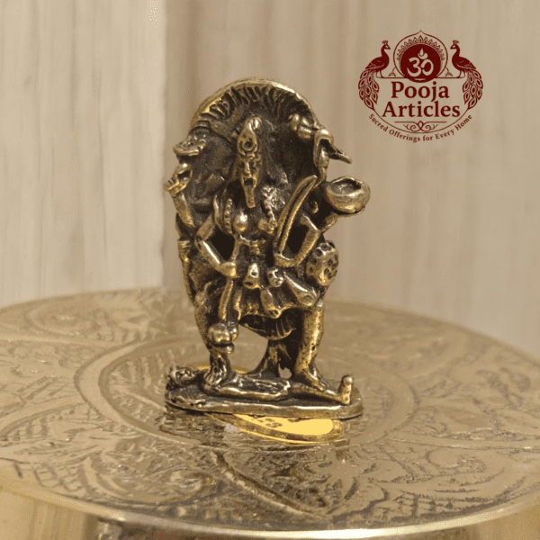 Buy Miniature Goddess Kali Idol – 13 g, 1.5" Divine Kali Murti for Protection, Strength & Spiritual Energy
