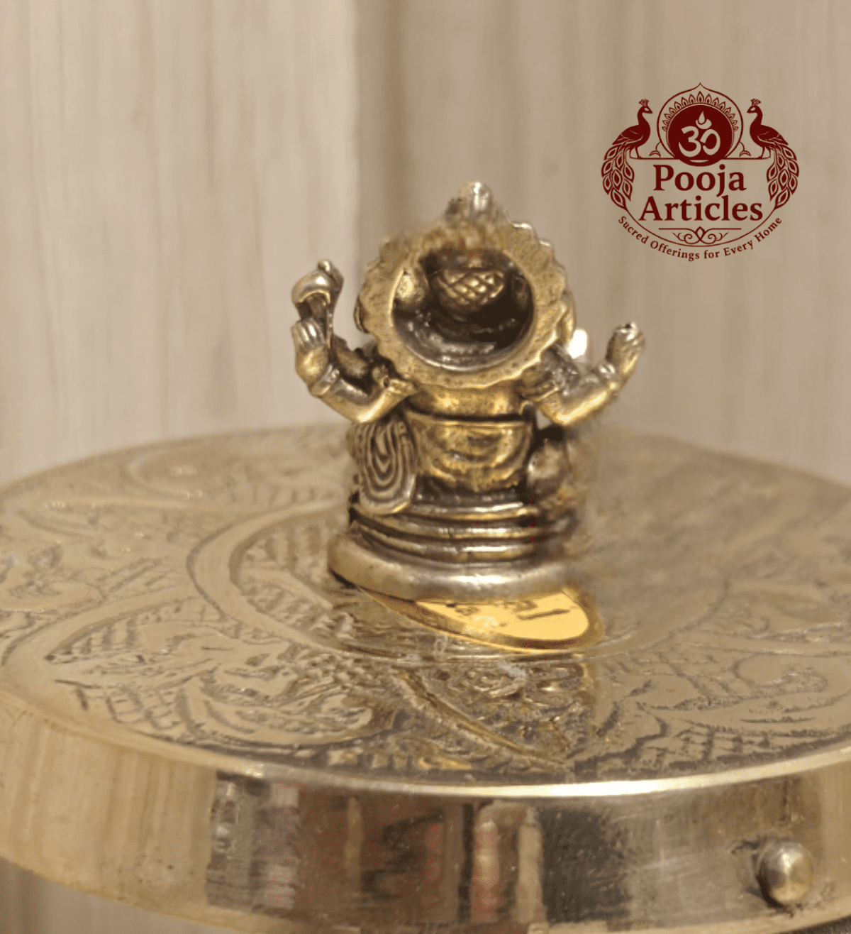 Buy Miniature Lord Ganesha Idol – 20 g, 1.1" Divine Ganesha Murti for Pooja, Gifting & Spiritual Prosperity