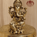 Buy Premium Brass Lord Vinayagar Statue 60 g, 2.6" for Pooja, Home Temple and Auspicious Beginnings