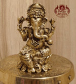 Buy Premium Brass Lord Vinayagar Statue 60 g, 2.6" for Pooja, Home Temple and Auspicious Beginnings