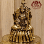 Buy Premium Brass Rajarajeshwari Statue 90 g, 3" for Home Pooja, Shakti Worship and Spiritual Power