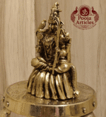Buy Premium Brass Rajarajeshwari Statue 90 g, 3" for Home Pooja, Shakti Worship and Spiritual Power
