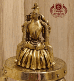 Buy Premium Brass Rajarajeshwari Statue 90 g, 3" for Home Pooja, Shakti Worship and Spiritual Power