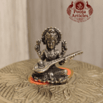 Buy Miniature Brass Saraswati Statue 20g, 1.2" – Divine Brass Saraswati Idol for Education