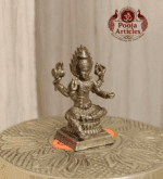 Buy Miniature Brass Mariamman Statue 30g, 1.5" – Sacred Brass Mariamman Statue for Protection