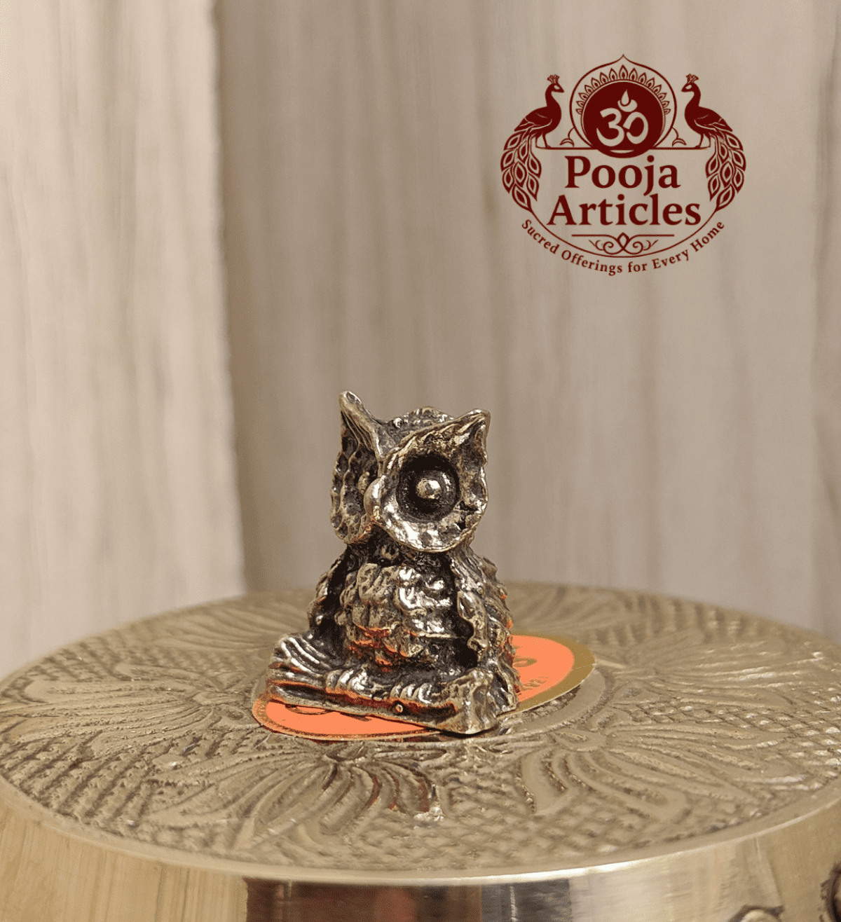 Buy Miniature Brass Owl Figurine Statue 20g, 1" – Divine Brass Owl Figurine for Home Décor