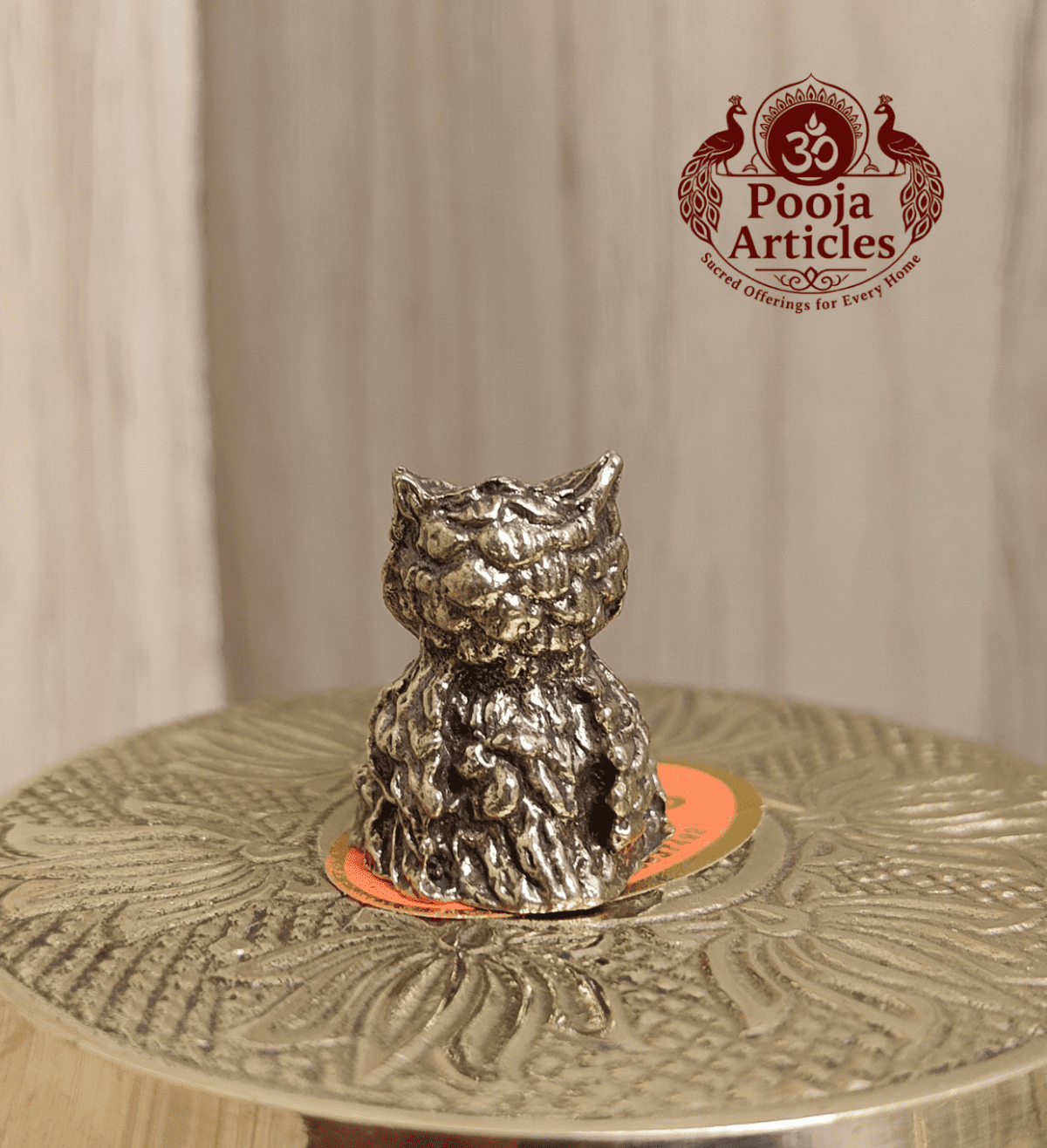 Buy Miniature Brass Owl Figurine Statue 20g, 1" – Divine Brass Owl Figurine for Home Décor