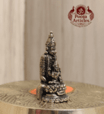 Buy Miniature Brass Hanuman with Lakshmi Statue 25g, 1.2" – Divine Prosperity Idol for Pooja - Image 3