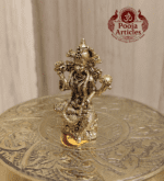 Buy Panchaloha lakshmi Idol 30g, 1.5" – Sacred Brass Panjalogam Lakshmi Statue for Wealth