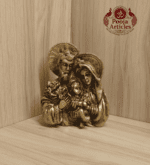 Buy Brass Jesus Family Statue 1.2kg, 4.5" – Holy Family Brass Statue for Home Blessings & Christian Decor