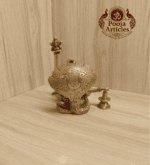 Buy Brass Padmanabha Swamy Statue 1.9Kg, 5.2" – Premium Brass Vishnu Reclining Idol for Home & Spiritual Decor