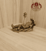 Buy Brass Padmanabha Swamy Statue 1.9Kg, 5.2" – Premium Brass Vishnu Reclining Idol for Home & Spiritual Decor