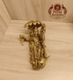 Buy Brass Padmanabha Swamy Statue 1.9Kg, 5.2" – Premium Brass Vishnu Reclining Idol for Home & Spiritual Decor