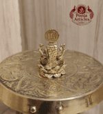 Buy Panchaloha Lakshmi Idol 25g, 1.2" – Pure Panjalogam Lakshmi Statue for Wealth