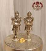Buy Panchaloha Paavai Vilakku 60g, 2.2" – Divine Panjalogam Paavai Vilakku Statue for Home Pooja