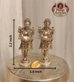 Buy Panchaloha Paavai Vilakku 60g, 2.2" – Divine Panjalogam Paavai Vilakku Statue for Home Pooja