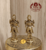 Buy Panchaloha Paavai Vilakku 60g, 2.2" – Divine Panjalogam Paavai Vilakku Statue for Home Pooja