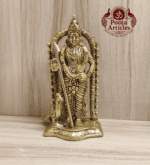 Buy Malaysia Murugan Brass Idol 1.2Kg, 7" – Divine Brass Murugan Idol for Home Temple & Pooja
