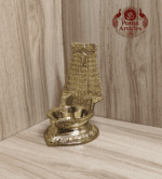 Buy Brass Thiruchendur Gopuram Vilakku 400g, 5.5" – Divine Brass Vilakku for Home Pooja