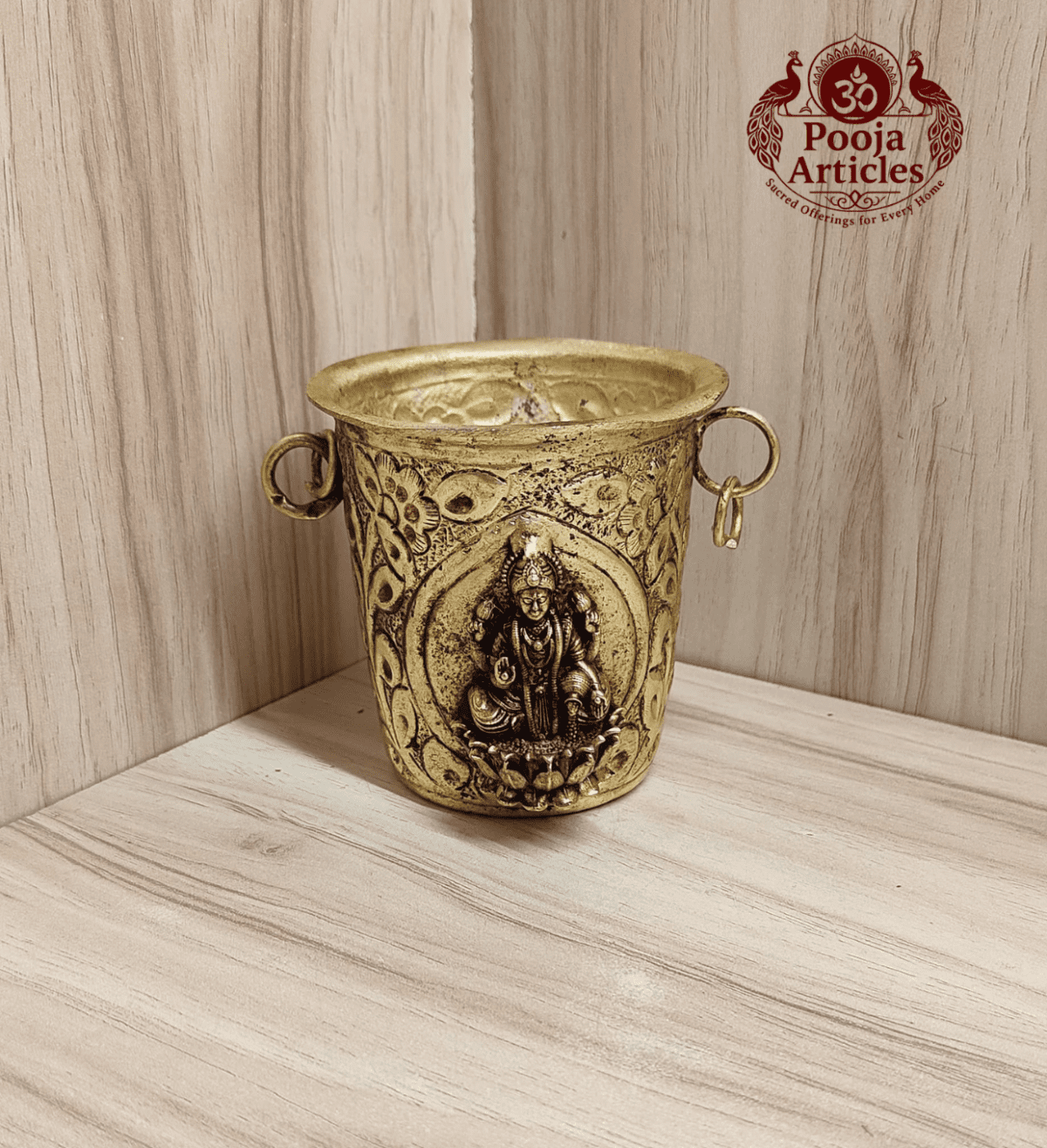 Buy Premium Brass Tirupati Balaji Glass 150g, 3" – Divine Tirupati Balaji Glass for Pooja & Abhishekam