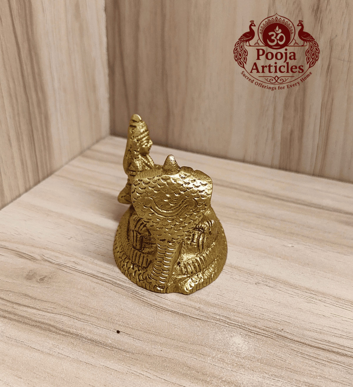 Buy Brass Lakshmi Narayan Statue 220 g, 2" – Divine Vishnu Idol for Home Pooja