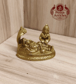 Buy Brass Lakshmi Narayan Statue 220 g, 2" – Divine Vishnu Idol for Home Pooja