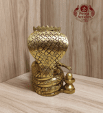 Buy Brass Lord Padmanabhaswamy Statue 1.620 g, 5.5" – Vishnu Idol for Home Pooja & Divine Blessings