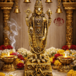 Buy Brass Lord Tirupati Balaji Idol 480 g, 7.7"– Premium Tirupati Balaji Brass Statue for Home Pooja & Vastu