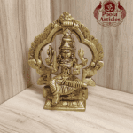 Buy Brass Mariamman Statue 470g, 4.2" – Premium Brass Mariamman Statue for Home Pooja, Protection, Health and Divine Blessings