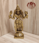 Buy Mariamman Brass Idol 400 g, 5.2" – Divine Mariamman Statue for Home Pooja