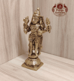 Buy Mariamman Brass Idol 400 g, 5.2" – Divine Mariamman Statue for Home Pooja