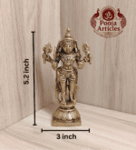 Buy Mariamman Brass Idol 400 g, 5.2" – Divine Mariamman Statue for Home Pooja