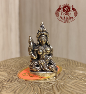 Buy Miniature Brass Naga Phanyanak Nakee Statue 15g, 1.2" – Sacred Nagakanya Idol for Pooja